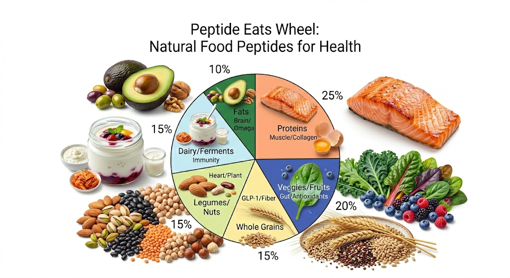 PeptideEats Health Wheel